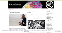 Desktop Screenshot of entretierras.net